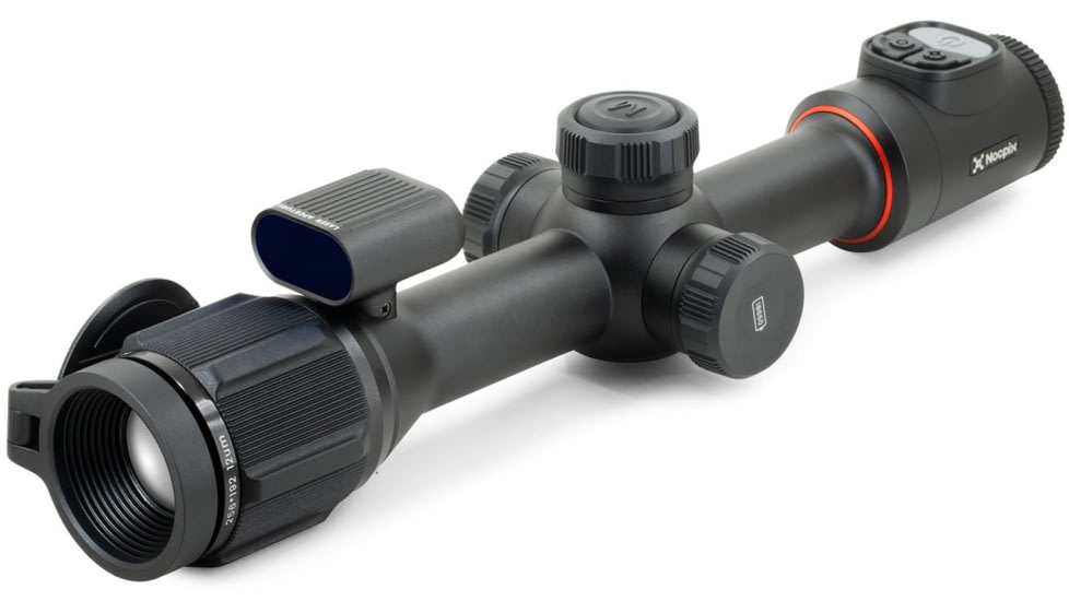 NOCPIX BOLT P25R 3.5x25mm 30mm Tube Thermal Imaging Rifle Scope, 50 Hz, 256x192, Black, BOLT-P25R
