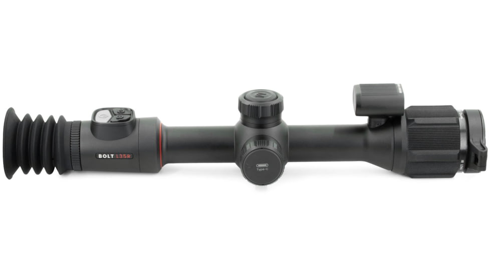 NOCPIX BOLT L35R 3.5x35mm 30mm Tube Thermal Imaging Rifle Scope, 50 Hz, 384x288, Black, BOLT-L35R