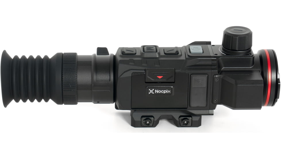 NOCPIX RICO 3 H50R 3x50mm LPVO Thermal Imaging Rifle Scope w/LRF, First Focal Plane, 60 Hz, 640x512 pixels, Black, RICO3-H50R