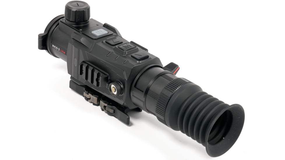 NOCPIX RICO 3 L35R 3x35mm LPVO Thermal Imaging Rifle Scope w/LRF, First Focal Plane, 60 Hz, 384x288 pixels, Black, RICO3-L35R
