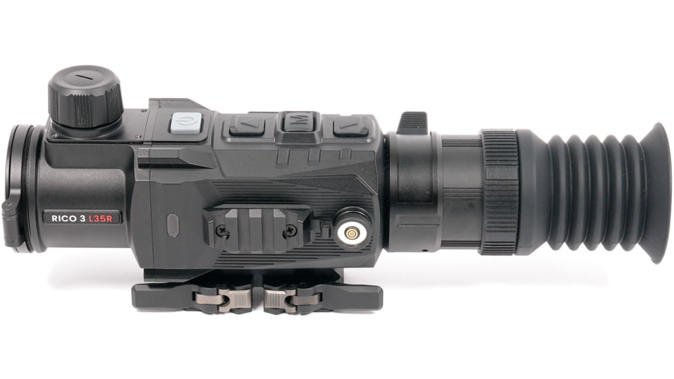 NOCPIX RICO 3 L35R 3x35mm LPVO Thermal Imaging Rifle Scope w/LRF, First Focal Plane, 60 Hz, 384x288 pixels, Black, RICO3-L35R