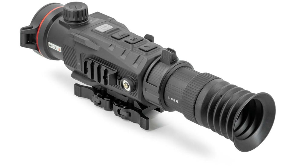 NOCPIX RICO 2 L42R 4x42mm LFR Thermal Imaging Rifle Scope, 60 Hz, 384x288, Black, RICO2-L42R