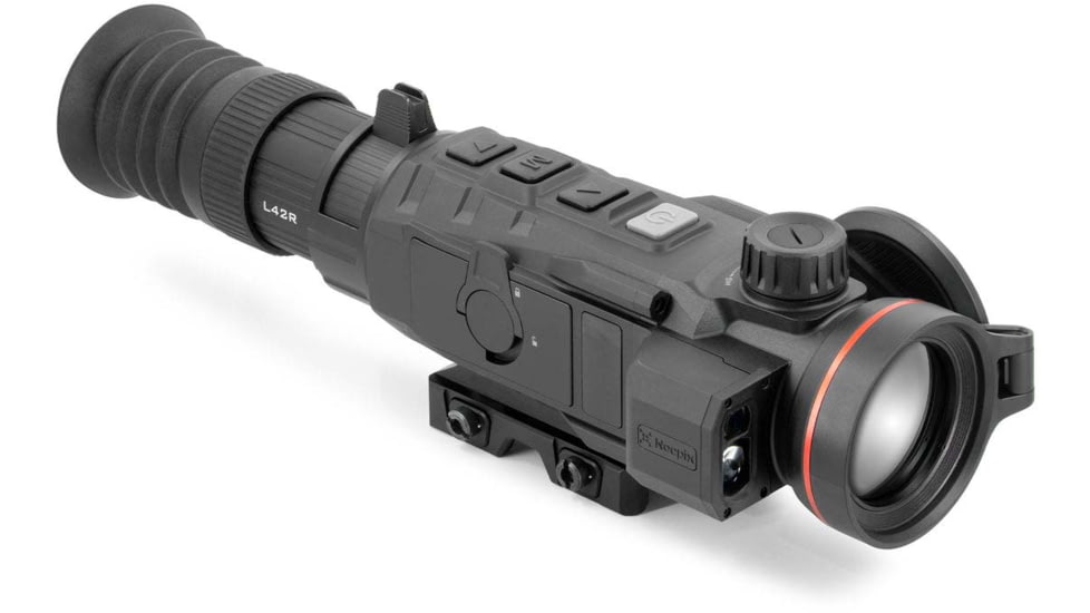 NOCPIX RICO 2 L42R 4x42mm LFR Thermal Imaging Rifle Scope, 60 Hz, 384x288, Black, RICO2-L42R