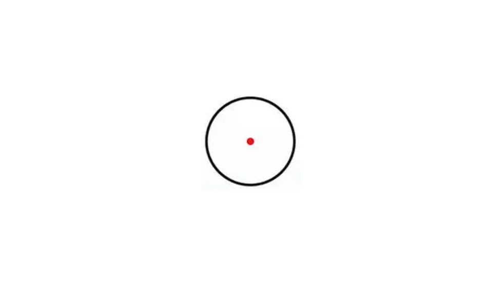 Northtac Ronin M10 1x38mm Red Dot Reflex Sight, Red Dot Reticle, Black, RONIN-M10