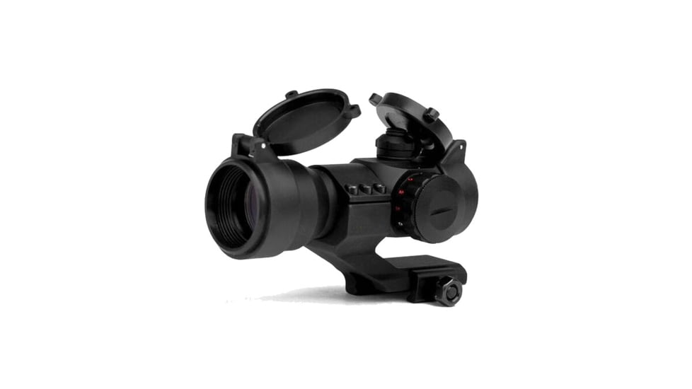 Northtac Stealth 1x Red Dot Reflex Sight w/ Cantilever Mount, Tri Colored Reticle, Black, NT1X35