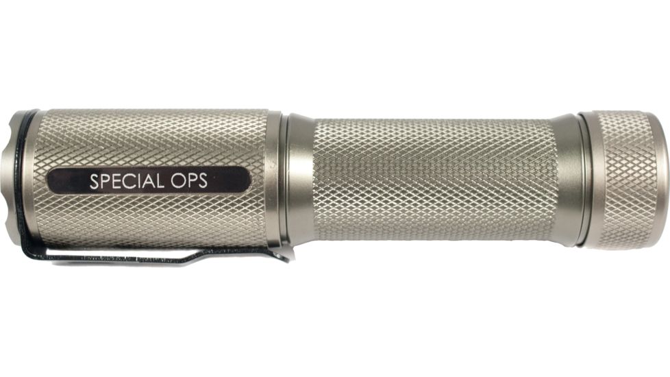 Novatac OPMOD SO120 Limited Edition Flashlight - Gunmetal