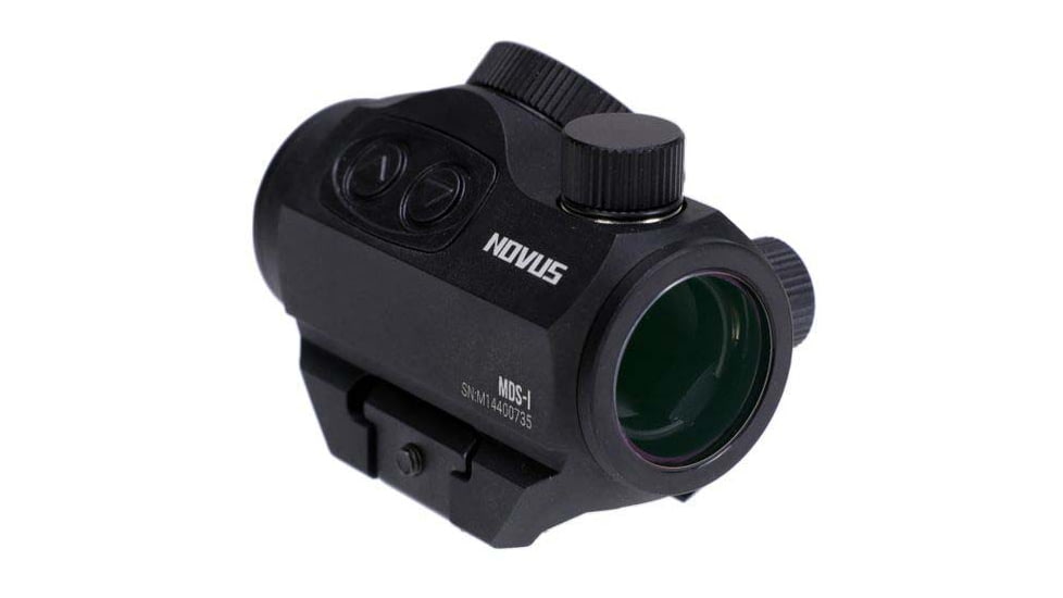 NOVUS Precision MDS1 21mm Micro Red Dot Sight, 2 MOA Dot Reticle, Black, MDS-01-RD-BLK