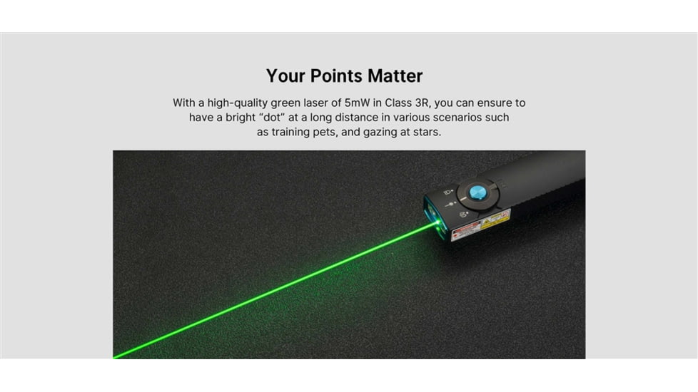 Olight Arkfeld Pro LED Rechargeable Flashlight / UV Light &amp; Green Laser, 1300 Lumen, Black, FL-OL-ARKFELDPRO-CWBK