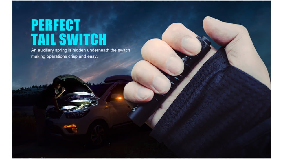 Olight I3T Dual-Output Slim EDC LED Flashlight, Black, FL-OL-I3T