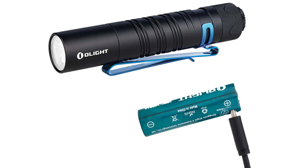 Olight i5R EOS EDC LED Flashlight, Cool White, 350 Lumens, Black, FL-OL-I5R