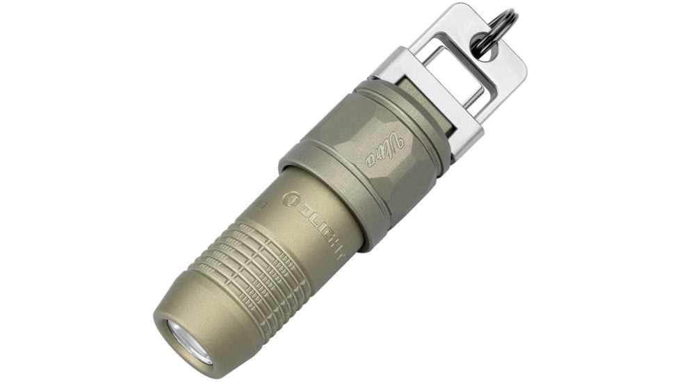 Olight iUltra USB-C Rechargeable Battery 80 Lumens LED Keychain Flashlight, Olive Green, IULTRAOLIVEGREEN