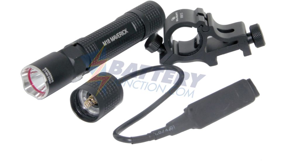 Olight M18 Tactical Kit with M18 Maverick,  Weapon Mount and Pressure Switch OLIGHT-M18-TACTICAL-KIT-XML2