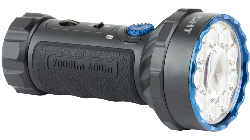 Olight Marauder Mini, Rechargeable Hand, held Flashlight, RGB Light, 7,000 Lumens, Black, MARAUDERMINI