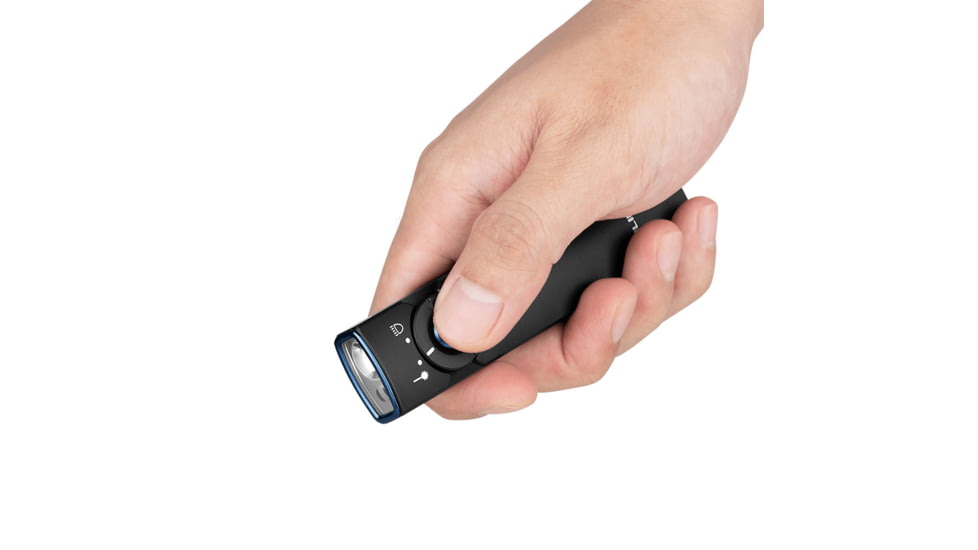 Olight Olight Arkfeld 1000 Lumen Rechargeable EDC Flashlight &amp; Green Laser, Black, FL-OL-ARKFELD-CWBK