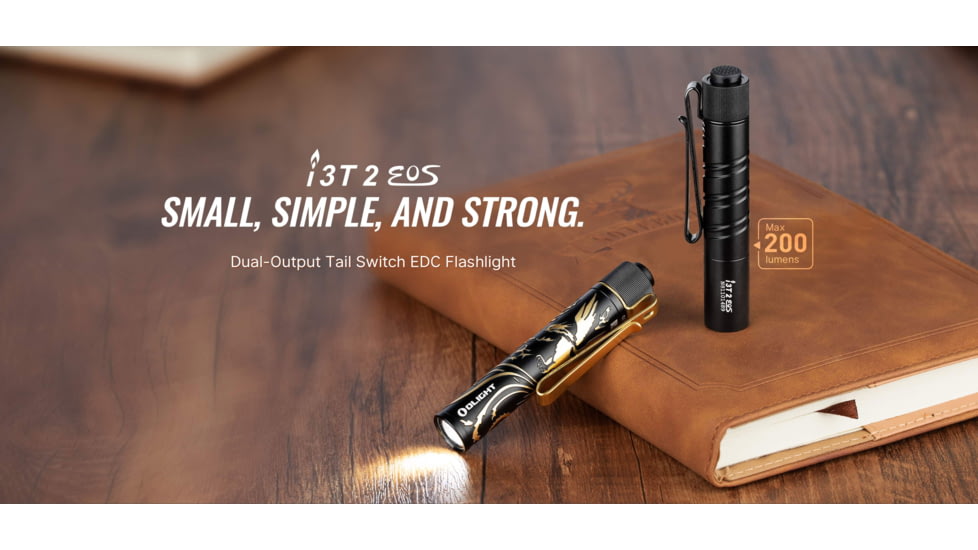 Olight i3T 2 200 Lumens LED EDC Flashlight