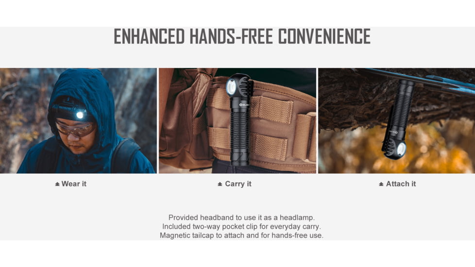 Olight Perun 2 2500 Lumens LED Rechargeable Headlamp