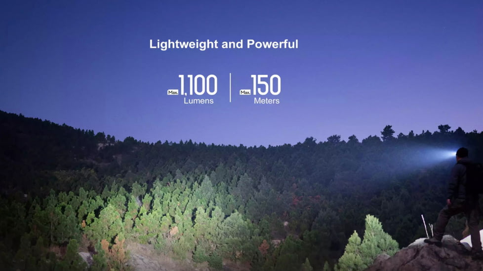 Olight Perun 2 Mini 1100 Lumens LED Rechargeable Headlamp