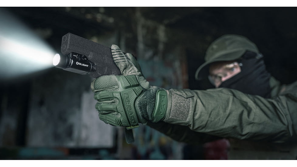 EDEMO Olight Olight PL3 Valkyrie 1300 Lumen Tactical Light - Black, Black, FL-OL-PL3-BK, EDEMO2