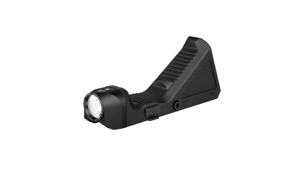 Olight Olight Sigurd Black Angled Foregrip with Built-in 1450 Lumen Rechargeable Tactical Flashlight, Black, FL-OL-SIGURD-BK