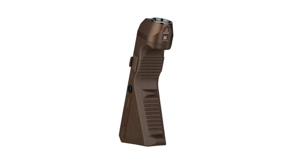 Olight Olight Sigurd Desert Tan Angled Foregrip with Built-in 1450 Lumen Rechargeable Tactical Flashlight, Tan, FL-OL-SIGURD-TN