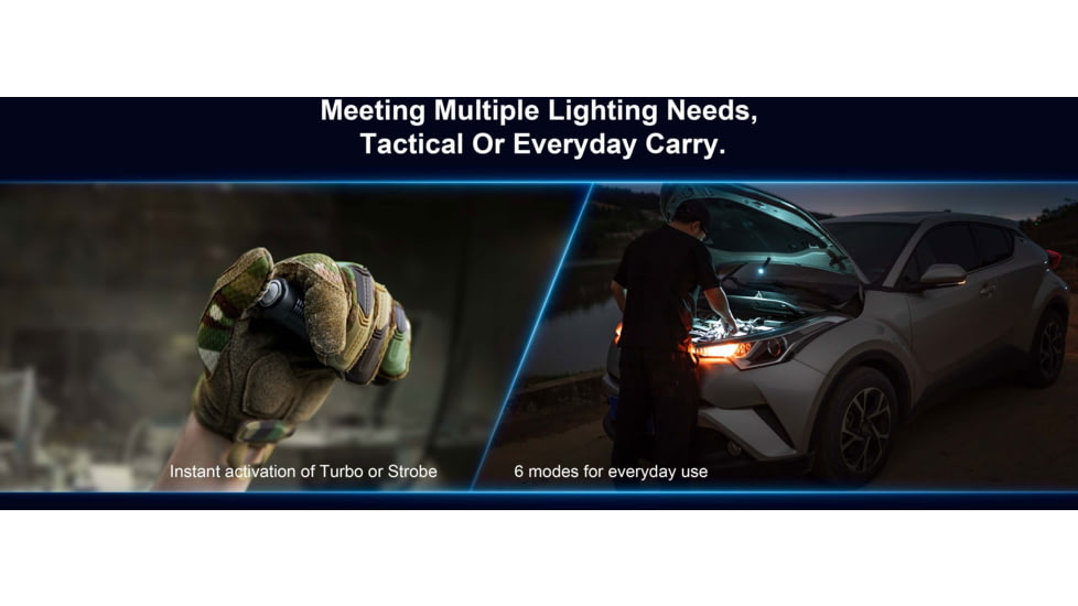 Olight Warrior Mini 3 1750 Lumens LED Rechargeable EDC Flashlight