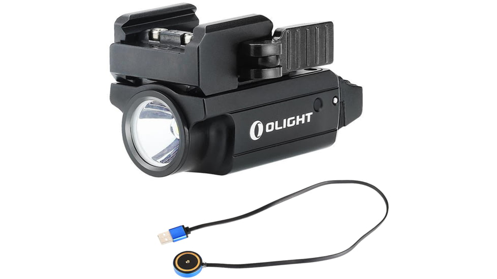 Olight PL-MINI 2 Valkyrie Rechargeable LED Flashlight, Cool White, 600 Lumens, Black, FL-OL-PL-MINI2-BK