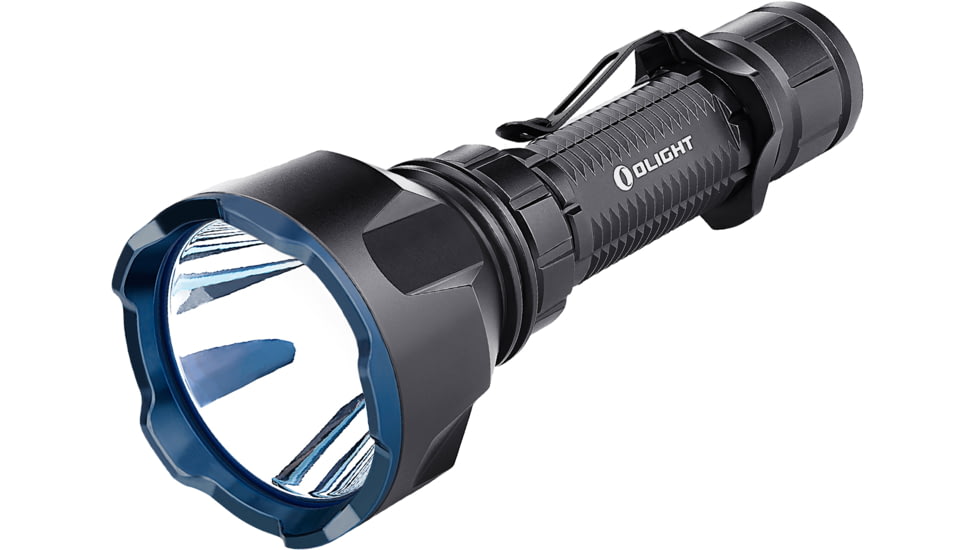 Olight Warrior X Turbo 1000 Yard Long Throw Rechargeable LED Flashlight, Black, FL-OL-WARXTURBO-BK