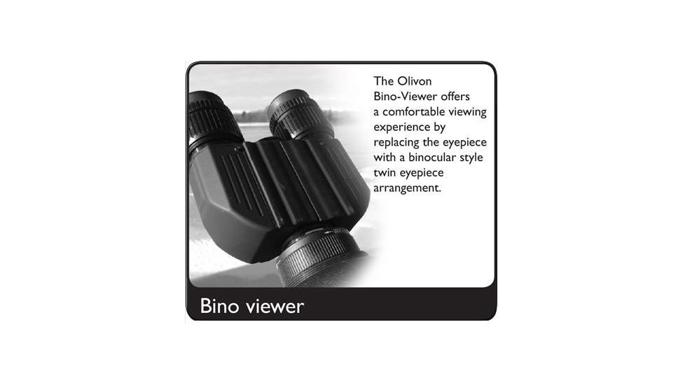 Olivon T-900ED Angled Spotting Scope, Black, Medium OLT900ED-US