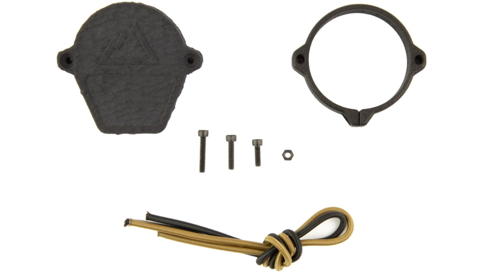 One Hundred Concepts Ruggedized ScopeCap 2, w/ ShockCollar, Black, OHC-RSC-2