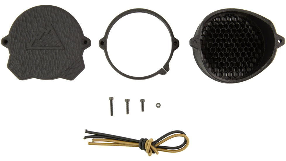 One Hundred Concepts ScopeCap Pro, 65mm, w/ ShockCollar, Black, OHC-SCP-65
