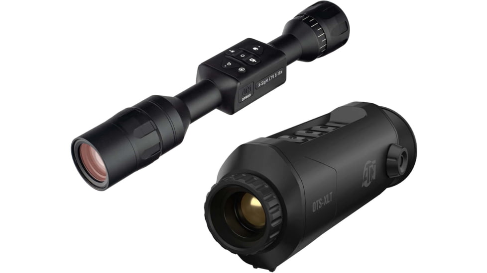 OP Exclusive - ATN OPMOD X-Sight LTV 6-18x, Day/Night Hunting Rifle Scope & ATN OTS-XLT 2-8x Thermal Viewer
