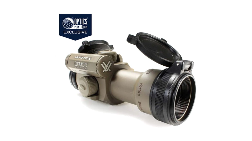 USED OP Exclusive - Vortex OPMOD StrikeFire II Red Dot with Cantilever AR-15 Mount 4MOA Red/Green Dot, RIF-VT-SF-OP-1, EDEMO3
