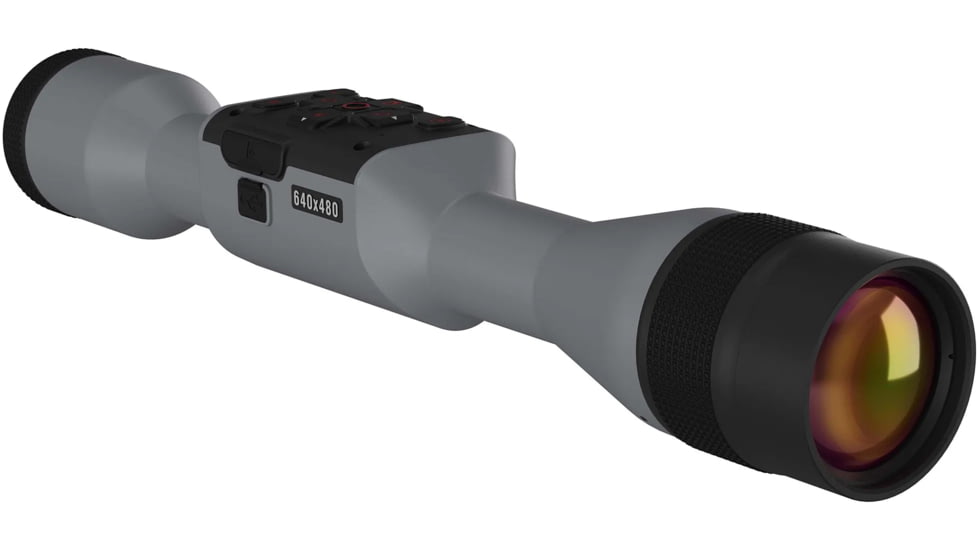 OPMOD ATN Thor 5 4-32x Smart HD Thermal Imaging Rifle Scope, 640x480, 12 Micron, w/ High Quality Quick Detach Mount, Wolf Grey
