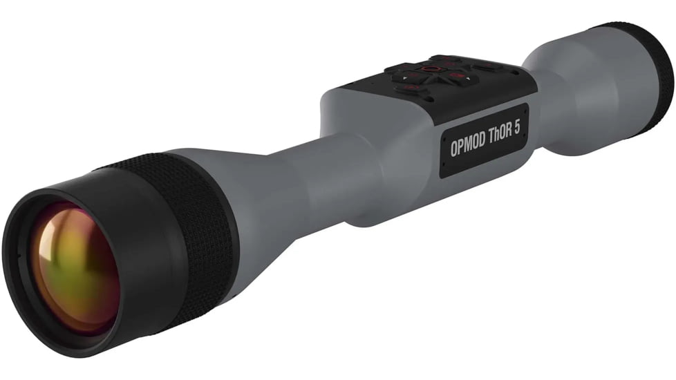 OPMOD ATN Thor 5 4-32x Smart HD Thermal Imaging Rifle Scope, 640x480, 12 Micron, w/ High Quality Quick Detach Mount, Wolf Grey