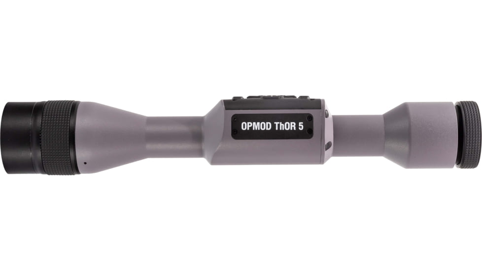 ATN OPMOD ThOR 5 4-32x Smart HD Thermal Rifle Scope, 640x480 Resolution, 12 Micron, w/ High Quality Quick Detach Mount, Wolf Grey, TIWST5650OPWG