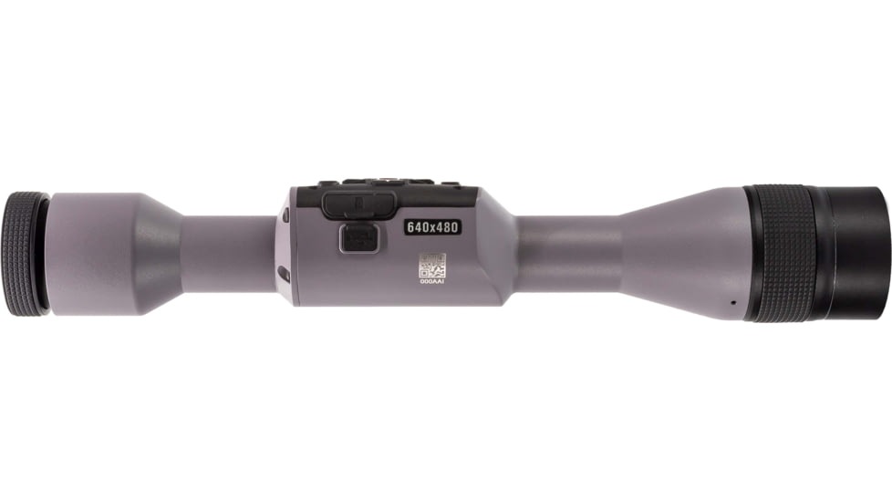 ATN OPMOD ThOR 5 4-32x Smart HD Thermal Rifle Scope, 640x480 Resolution, 12 Micron, w/ High Quality Quick Detach Mount, Wolf Grey, TIWST5650OPWG