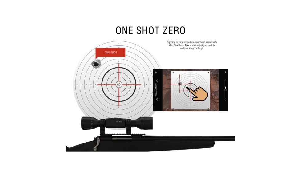 ATN OPMOD Exclusive ThOR LT Thermal Rifle Scope, 3-6x50mm, 30mm Tube, Black, TIWSTLT119OP