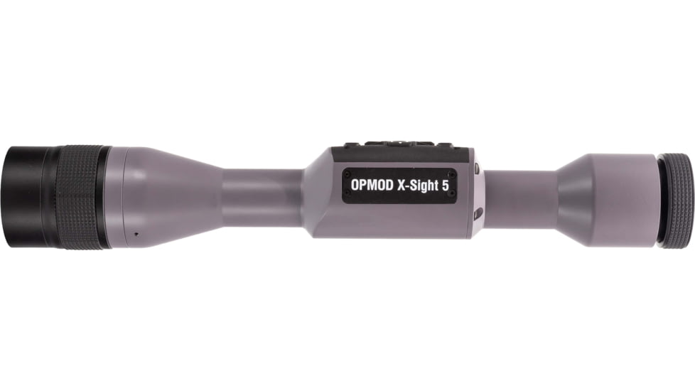 ATN OPMOD X-Sight 5 5-25x, 4K+ UHD Smart Day/Night Hunting Riflescope in Wolf Grey w/ Quick Detach Mount, Wolf Grey, DGWSXS5255OPWG