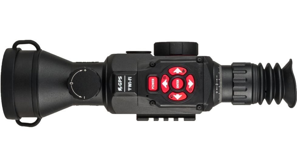 OPMOD ATN X-Sight-II 5-20x Smart Day/Night Rifle Scope w/Battery Pack, Black, DGWSXS520OP