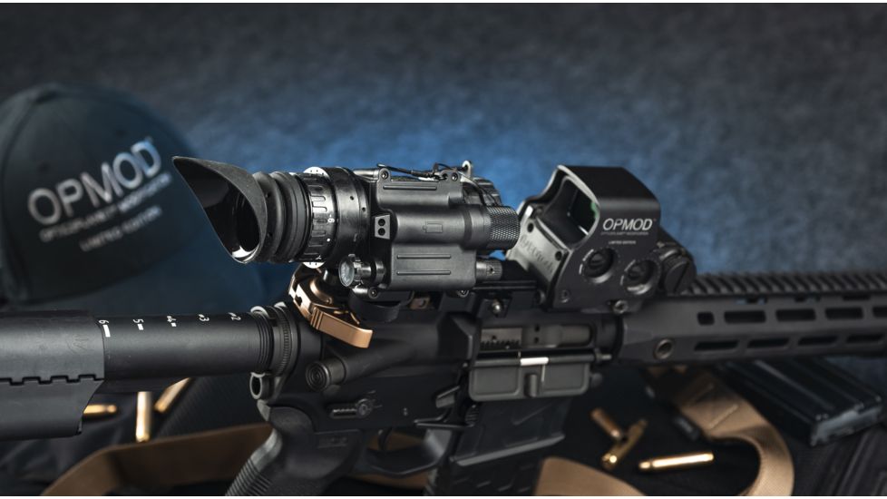 OPMOD Limited Edition GEN 3 PVS-14 Pinnacle Night Vision Monocular,Green Phosphor,Charcoal, OPMODPVS14G