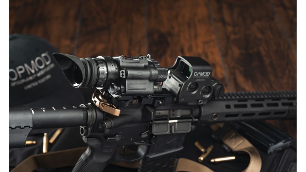 OPMOD Limited Edition GEN 3 PVS-14 Pinnacle Night Vision Monocular,Green Phosphor,Charcoal, OPMODPVS14G