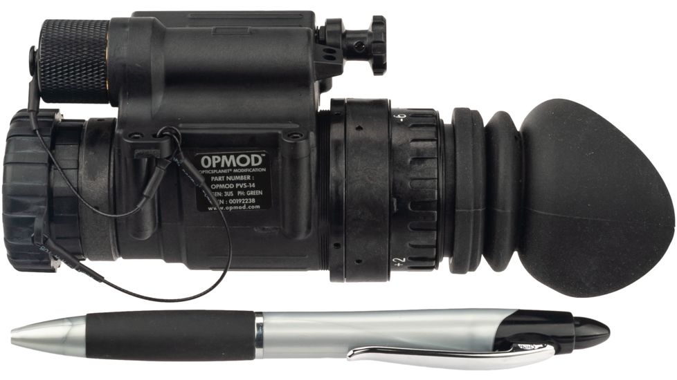 OPMOD Limited Edition GEN 3 PVS-14 Pinnacle Night Vision Monocular,Green Phosphor,Charcoal, OPMODPVS14G