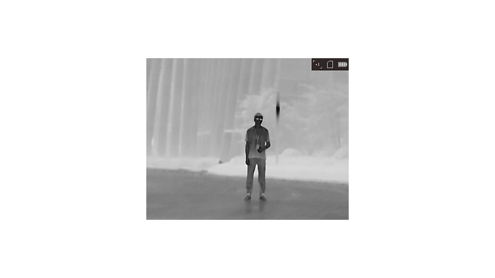 ATN OPMOD OTS XLT 2.5-10x25mm Thermal Monocular, 16x120 Pixels, Black, TIMNOXL125XOP