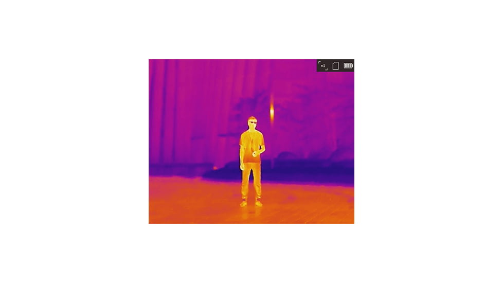 ATN OPMOD OTS XLT 2-8x19mm Thermal Monocular, 160x120 Pixels, Black, TIMNOXL119XOP