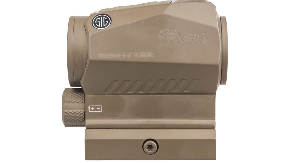 SIG SAUER OPMOD Romeo5 XDR 1x20mm Compact Red Dot Sight, 2 MOA Dot/65 MOA Circle Dot Reticle, Flat Dark Earth SOR52112