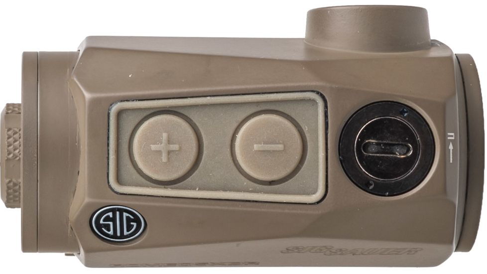 SIG SAUER OPMOD Romeo5 XDR 1x20mm Compact Red Dot Sight, 2 MOA Dot/65 MOA Circle Dot Reticle, Flat Dark Earth SOR52112