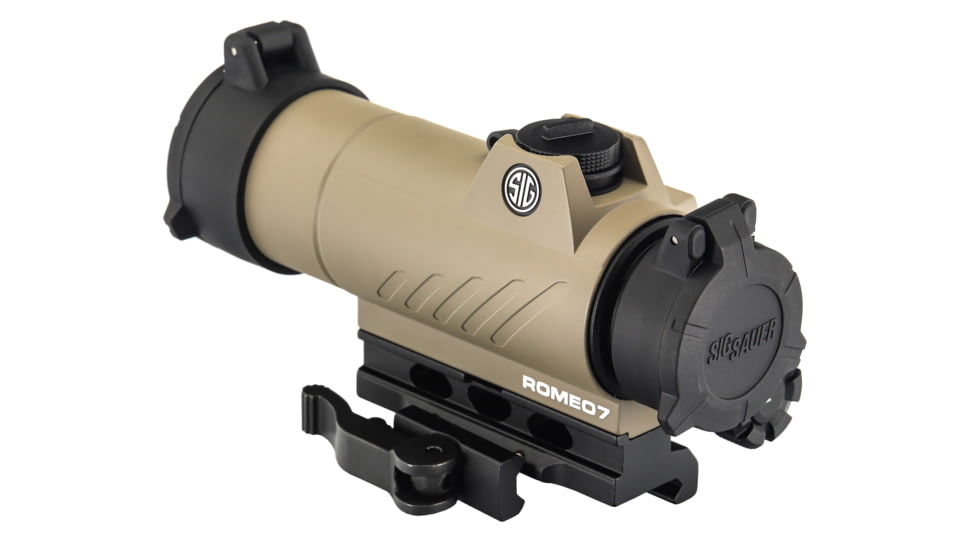 EDEMO SIG SAUER OPMOD ROMEO7 Reflex Red Dot Sight, 1x30mm, 2 MOA Red Dot Reticle, FDE, SOR71021, EDEMO4