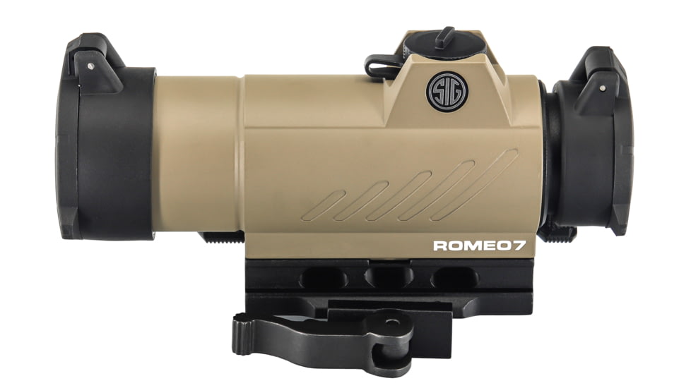 EDEMO SIG SAUER OPMOD ROMEO7 Reflex Red Dot Sight, 1x30mm, 2 MOA Red Dot Reticle, FDE, SOR71021, EDEMO4