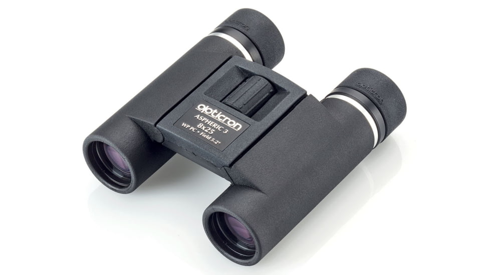 Opticron Aspheric 3 8x25mm Roof Prism Compact Binocular, Black, 30762