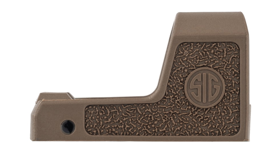 OpticsPlanet Exclusive SIG SAUER Romeo Zero 1x Red Dot Sight, 3 MOA for P365/P365XL, FDE, Small, SOR01301